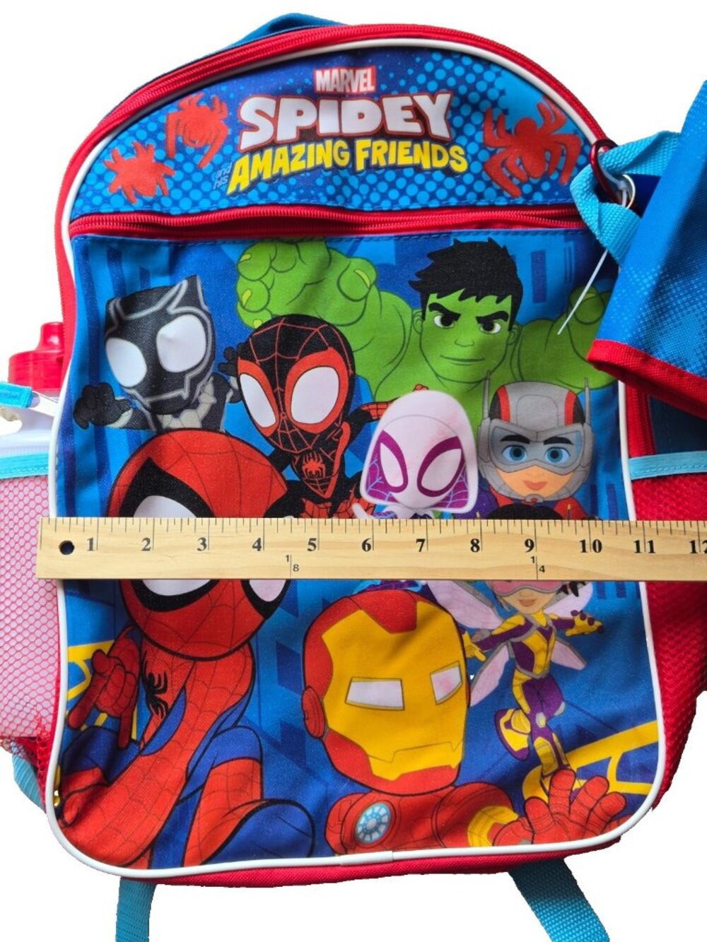 NWT Marvel Spidey Amazing Friends Backback 16" Full Size Schoo1 Bag Spiderman - Picture 9 of 10